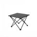 OEM Bol Opvouwbare Kampeertafel Aluminium Zwart 40x32x29cm