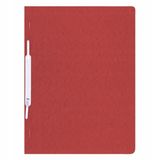 DONAU 8652001PL-04 snelhechter, A4, verpakking van 10 stuks, 10 stuks, kleur: rood, kartonnen snelhechter voor DIN A4, 390 g/m², extra sterk, voor school, werk, kantoor en thuis