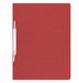 DONAU 8652001PL-04 snelhechter, A4, verpakking van 10 stuks, 10 stuks, kleur: rood, kartonnen snelhechter voor DIN A4, 390 g/m², extra sterk, voor school, werk, kantoor en thuis