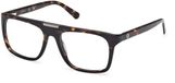 Guess GU50328 Dark havana Vierkant Acetaat Brilmonturen voor Mannen