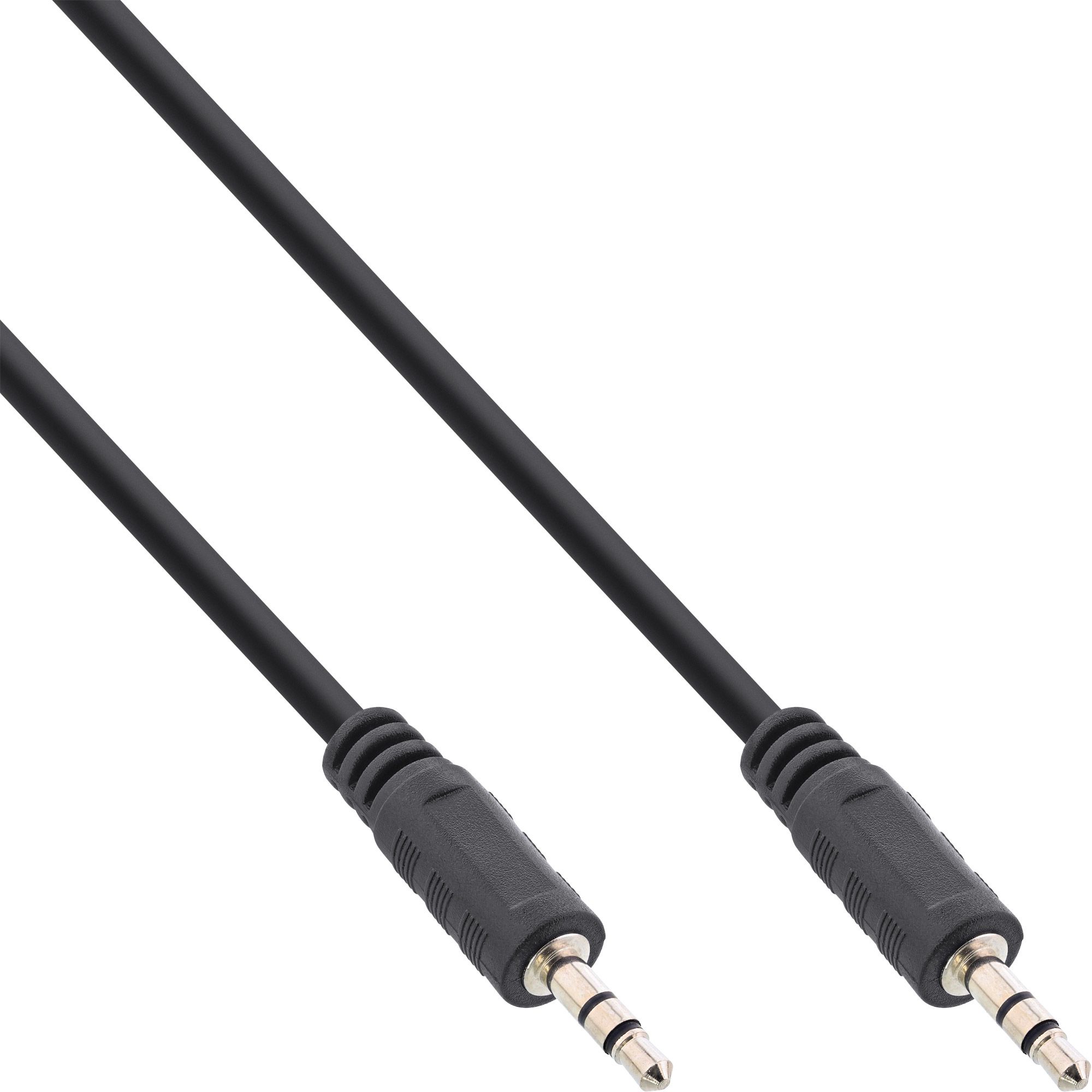 InLine 99932E - 3.5mm Audio Kabel - 0.3m - Zwart