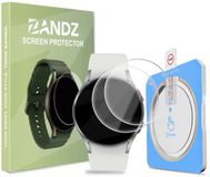 Bandz Gehard Glas Screenprotector (2 Pack) 44mm met One-Click installatietool – geschikt voor Samsung Galaxy Watch 4 44mm - Helder - Krasbestendig - Bubbelvrij