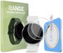 Bandz Gehard Glas Screenprotector (2 Pack) 44mm met One-Click installatietool – geschikt voor Samsung Galaxy Watch 4 44mm - Helder - Krasbestendig - Bubbelvrij