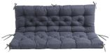 Omgoods - Coussin de banc de jardin résistant aux UV avec dossier pour intérieur et extérieur