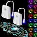 Merkloos Toiletnachtlampje met LED, 16 Kleuren, Bewegingssensor, USB Oplaadbaar - 2 Stuks