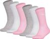 Puma Sokken Set van 6 Roze Kinderen 31-34 Katoenmix