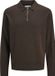 JACK & JONES JJEEMIL KNIT POLO HALF ZIP LS NOOS Heren Trui