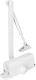 AXA Deurdranger - 7505 Compact - Deursluiter voor binnen - Tot 40 kg - Met instelbare sluitsnelheid en eindslag - Wit