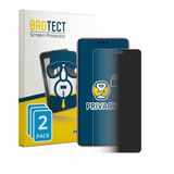 BROTECT - privacy screenprotector voor Huawei Mate 60 RS Ultimate - Folie Beschermfolie Blauwlichtfilter 2 Stuks