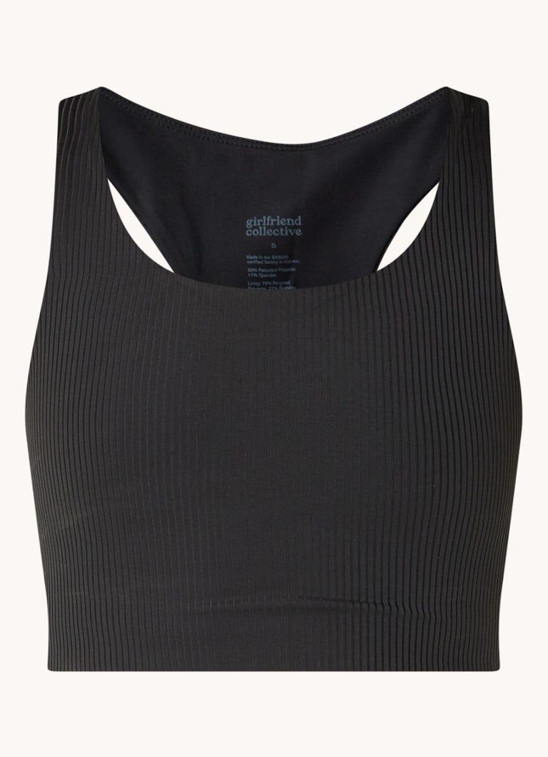 Girlfriend Collective Paloma Cropped Training Top - Ribbed