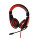 Ibox SHPI1528MV Casque de jeu - Filaire - Bandeau - Noir/Rouge