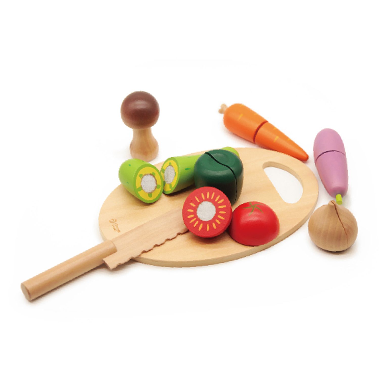 Classic World Cutting Vegetable - Wooden Toy - 2+ years