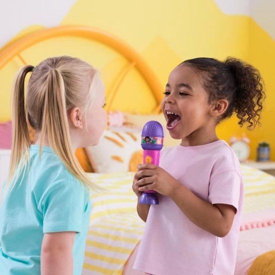 Dora l'exploratrice Dora - Functionele microfoon - 18 cm - 4 liedjes en 9 geluiden - vanaf 3 jaar - Dora the Explorer