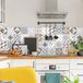 Tegelstickers 15 x 15 cm – sticker cementtegels – wanddecoratie tegelstickers voor badkamer en keuken – cementtegels muurstickers – 60 stuks
