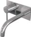 Brauer Chrome Carving Inbouw Wastafelmengkraan - Gebogen Uitloop - Model A2