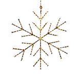 Anna's Collection Sneeuwvlok metaal 380led 37 cm classic warm