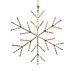 Anna's Collection Sneeuwvlok metaal 380led 37 cm classic warm