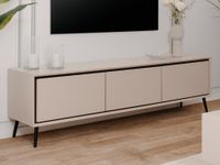 ANOLARO Meuble tv-hifi 3 portes sable