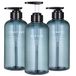 Shampoo en conditioner Dispenser Flessen, 3 stks 16.8 oz/500ml Plastic Lege Pomp Fles Hervulbare Pomp Lotion Fles Set