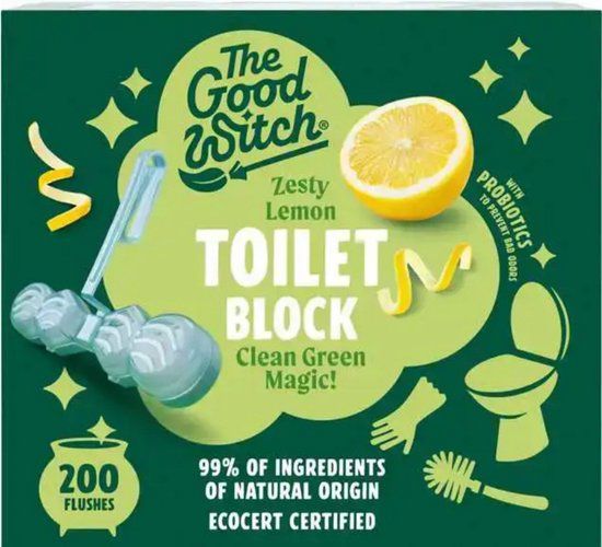 The Good Witch WC-blokje citroen gember 1 Stuks