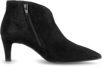 Gabor - Dames - Enkellaarsjes - Zwart - Leer - Maat 39