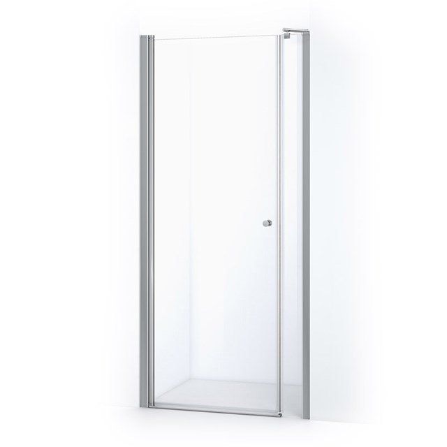 Maxaro Douchewand met Draaideur Zircon Comfort 105cm Chroom - 6095816533525