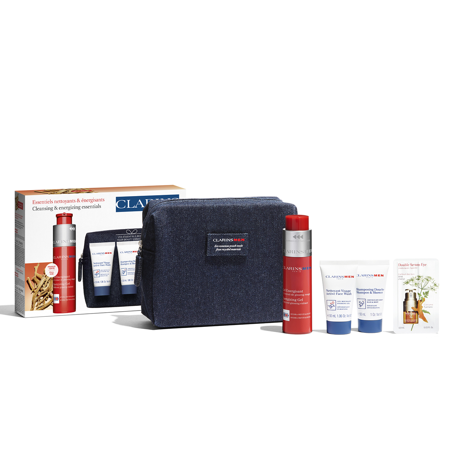 Clarins Men Energizing Gel Gift Set