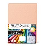 m-office Kleurrijke luiers, vilt om te knutselen, naaien en patchwork, materiaal voor scrapbooking en decoraties, doe-het-zelf set, ideaal handwerk en knutselen, 20 x 30 cm (perzik, 10 stuks)