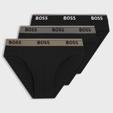BOSS HIPBR 3P BOSS ONE Heren Slip Zwart S