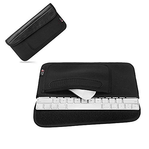 Hosoncovy Waterdichte En Stofdichte Draagtas Reistas Opbergtas Beschermende Case Organizer Houder Met Muishouder Tas Toetsenbord Mouw Voor Apple Draadloze Bluetooth Toetsenbord 2 En Muis