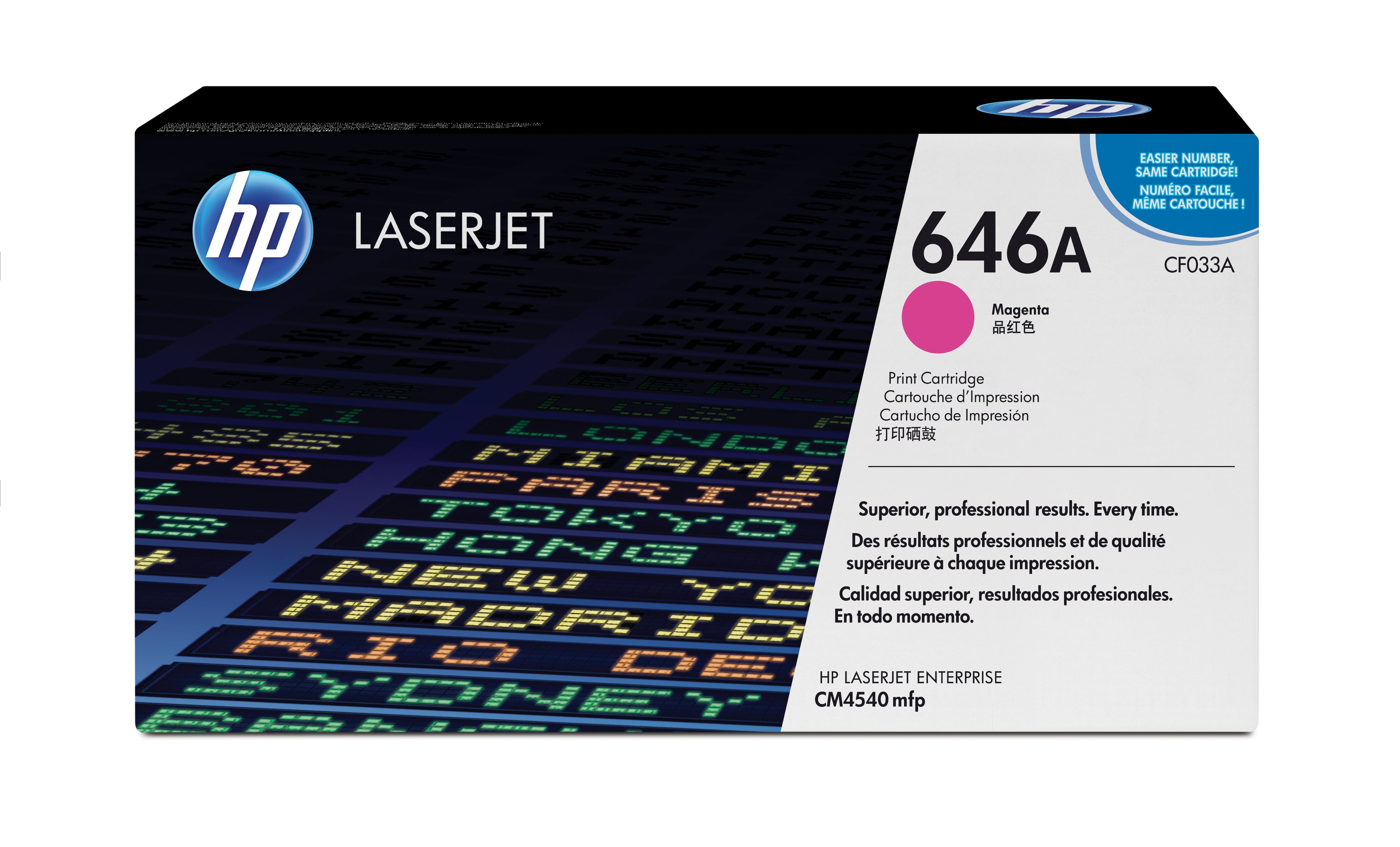 HP 646A originele magenta LaserJet tonercartridge