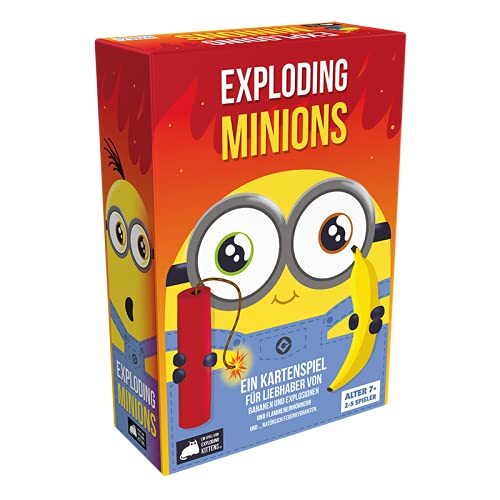 Asmodee Exploding Minions, basisspel, partyspel, kaartspel, Duits