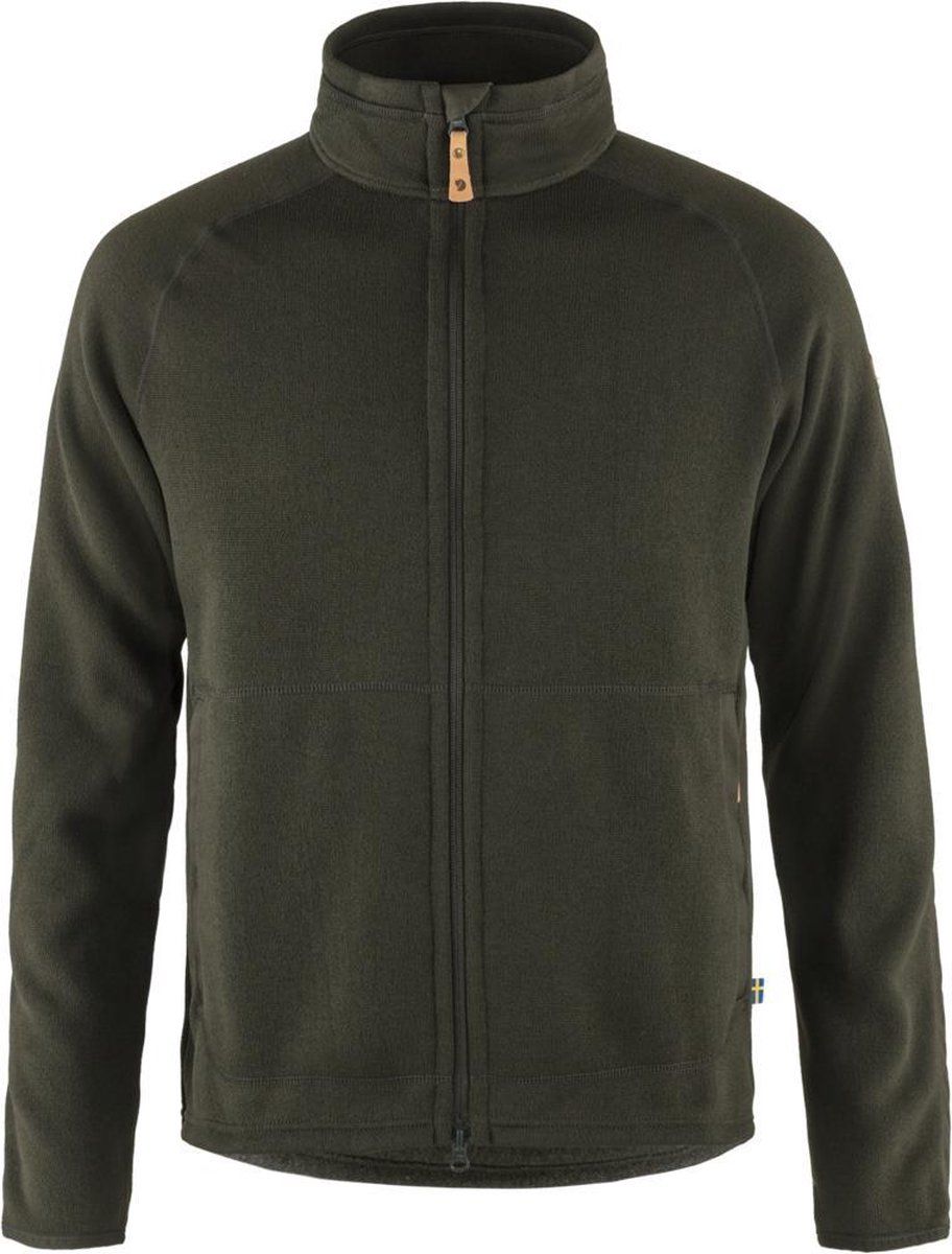 Fjällräven Övik Fleece Zip Sweater Outdoorvest Heren - 7323450641733