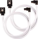 Corsair CC-8900283 SATA-kabel 0,6 m Zwart, Wit
