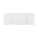 Bi-Office Earth Vouwbaar whiteboard Magnetisch Gelakt staal Dubbelzijdig 90 (B) x 60 (H) cm