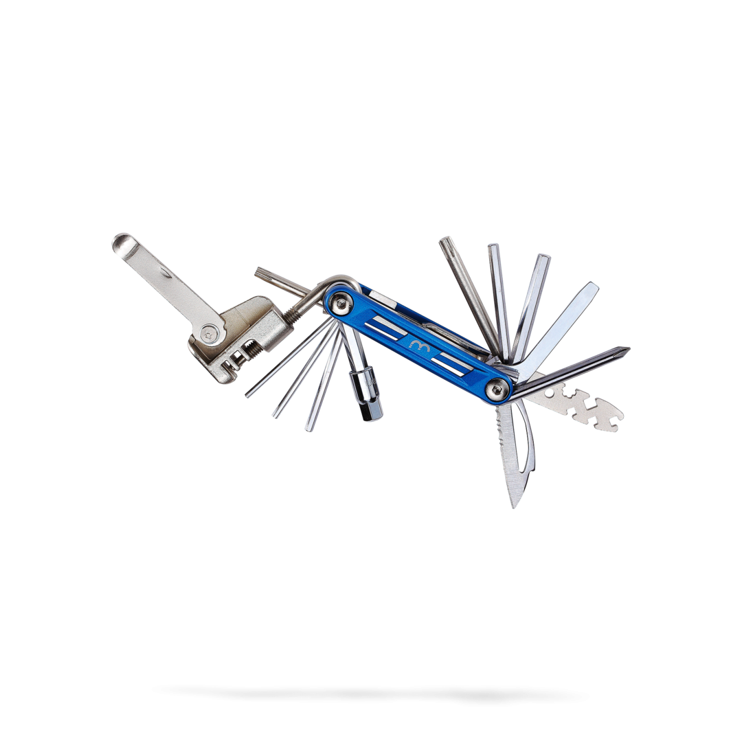 BBB Cycling PrimeFold XL Minitool - 18 functies - Zwart/Aluminium