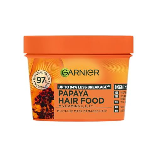 Garnier Ultimate Blends Hair Food Papaya & Alma Hair Food haarmasker Vrouwen 390 ml