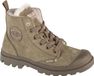Palladium PAMPA HI ZIP WL Dames Sneakers - Groen - Maat 38