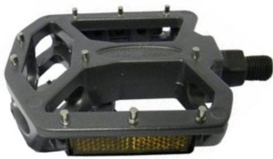 Vwp Pedalen bmx 9/16 inch big-block antraciet zwart