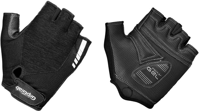 GripGrab ProGel Gevoerde Halve Vinger Handschoenen Dames, black