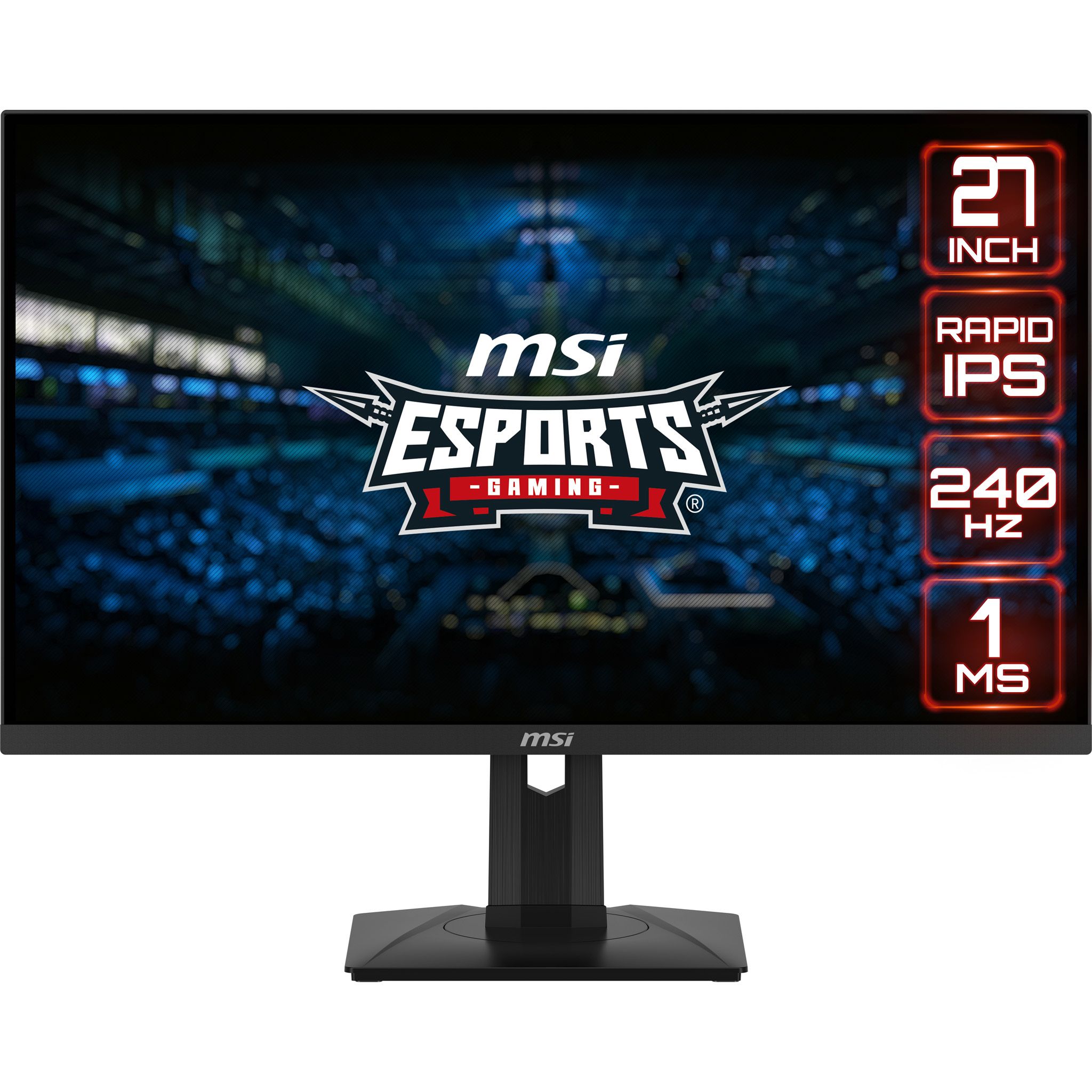 MSI G274QPX 27" Quad HD 240Hz Gaming Monitor - Black