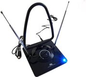 Maclean MCTV-963 DVB-T2 HEVC interne antenne met versterker, FM-radio - zwart
