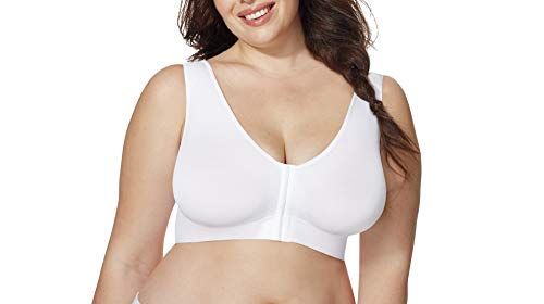 Just My Size Women's Molded Bra - White - XXL