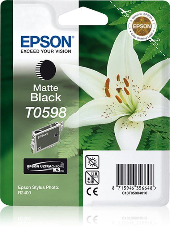 Epson C13T05984020 Inktcartridge (Matte Black)