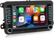 Awesafe VW Golf 5 6, Passat, Polo, Touran, Škoda Tiguan, EOS, Seat Jetta 2+64G Carplay Autoradio met WiFi, GPS, navigatie, Bluetooth, stuurwielbediening, Android 13, DAB+ en 2DIN
