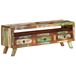 VidaXL TV-meubel 110x30x40 cm massief gerecycled hout meerkleurig