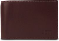 Jost Skagen Portemonnee Leer 10 cm - Mannen - Horizontaal - bruin