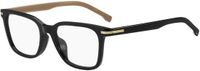 Hugo Boss BOSS 1541/F 0WM Black Beige 52/19/145 Mannen Brilmonturen