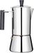 Expresso Maker 4Cup 200ml Roestvrij Staal Moka Pot - Kookplaat Geschikt
