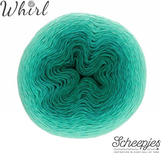 Scheepjes Whirl Ombré - 560 Jade JimJam